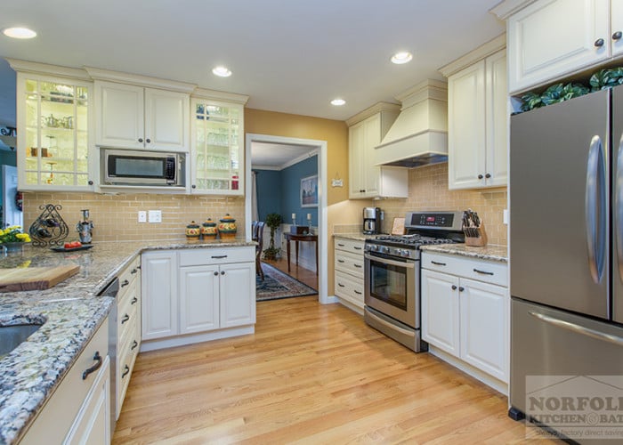 Open Kitchen with stainless appliances
