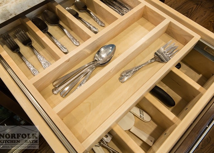 Cutlery Divider close up