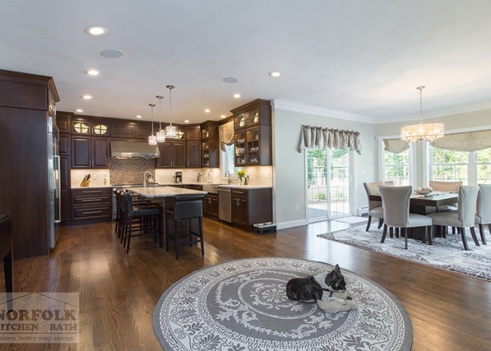 Cherry Kitchen and dining area