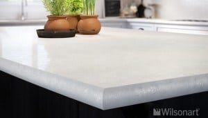 white countertop edge