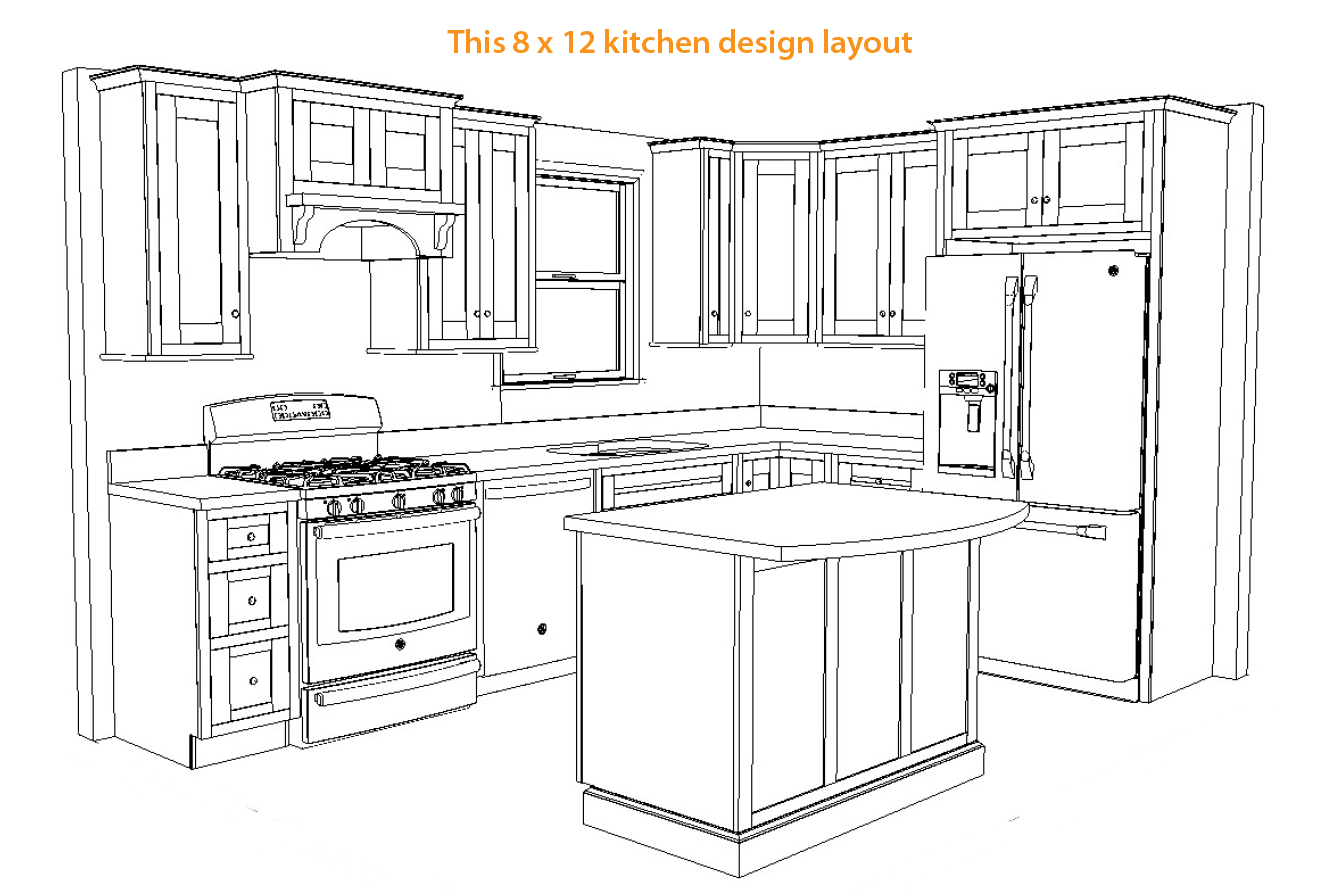 12 x 10 kitchen layout