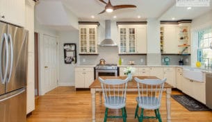 Boston Farmhouse Kitchen