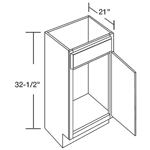 single door bath vanity cabinet specs