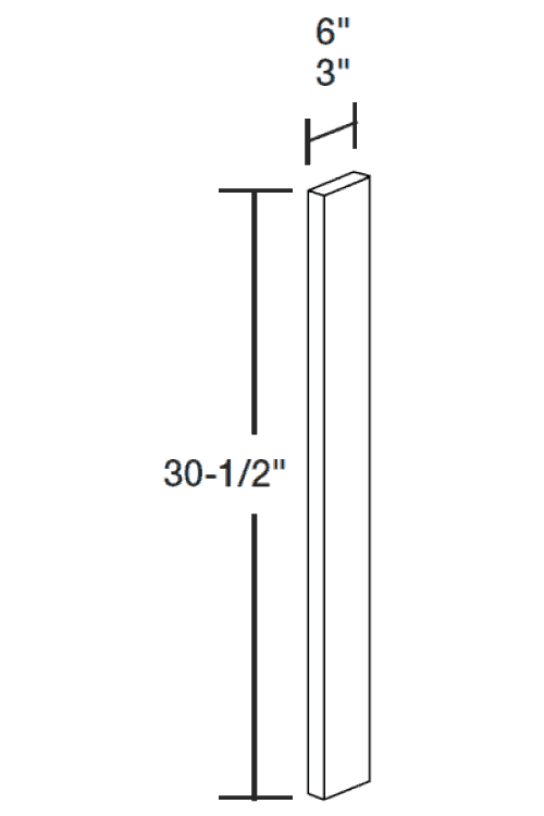 cabinet filler specs