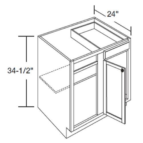 blind base kitchen cabinet specs