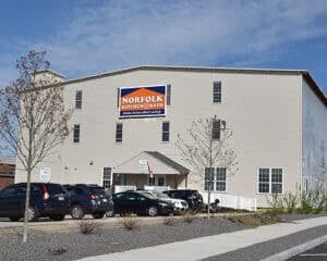 exterior of the Norfolk Kitchen & Bath Nashua, NH showroom