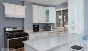 Affordable White Kitchen - Roslindale, MA