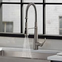 commercial style kitchen faucet