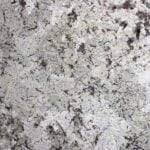 Alaska white granite countertop sample