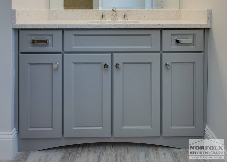 grey bath vanity