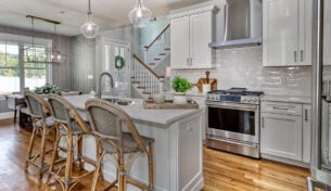Luxury Townhome Cabinetry - Middleton, MA