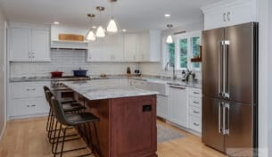Craftsman Style Kitchen Remodel - Walpole, MA