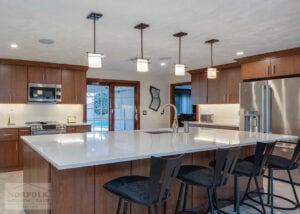 Contemporary Cherry Kitchen - Peabody, MA