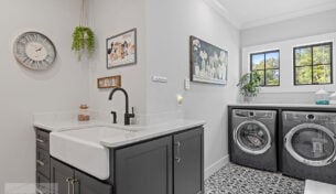 Custom Laundry Room - Gilford, NH