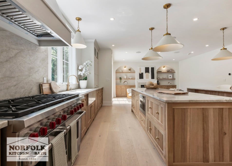 White Oak Kitchen Cabinetry - Dover, MA