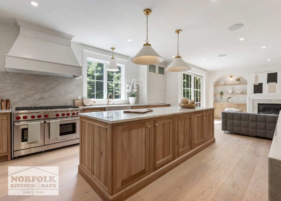 White Oak Kitchen Cabinetry - Dover, MA