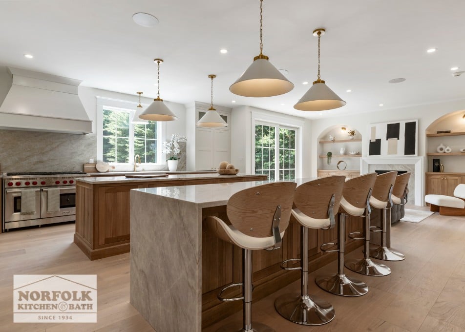 White Oak Kitchen Cabinetry - Dover, MA