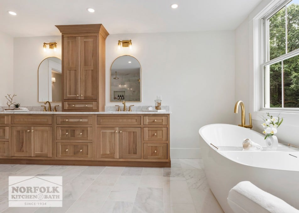 White Oak Kitchen Cabinetry - Dover, MA