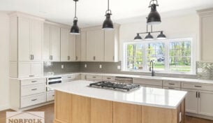 Open Concept Kitchen with Pantry - Newington, NH