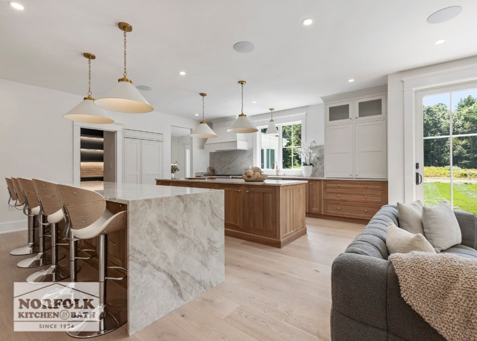 White Oak Kitchen Cabinetry - Dover, MA