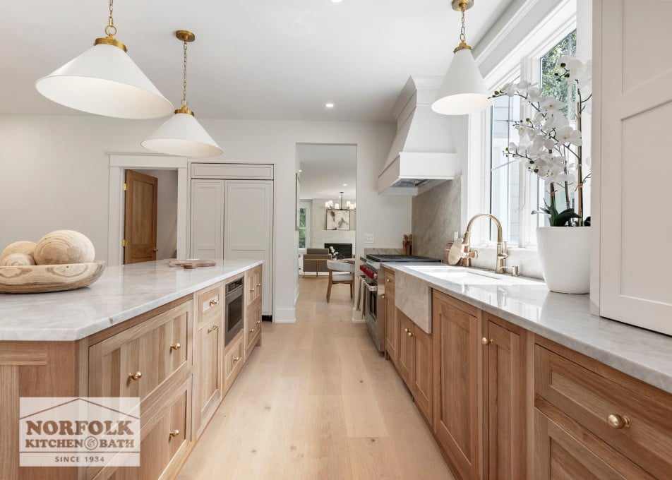 White Oak Kitchen Cabinetry - Dover, MA
