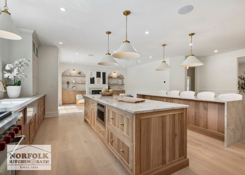 White Oak Kitchen Cabinetry - Dover, MA