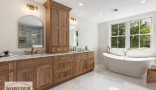 Luxury Master Bathroom - Dover, MA